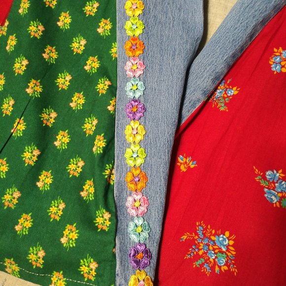 1348 Jeaniemade Size 12 Basic Editions Bell-Bottom - Picture 3 of 4